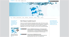 Desktop Screenshot of eurawasser.de